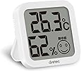 dretec(ドリテック) 温湿度計 デジタル 温度計 湿度計 大画面 コンパクト O-271WT(ホワイト)