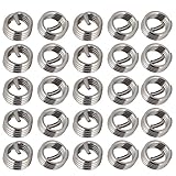 uxcell コイルインサート 304ステンレス鋼 M4x0.7mmx4mm 25枚入り