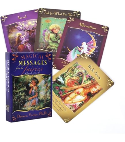 Amazon.co.jp: Haixifry マジカルフェアリーオラクルカード 44枚