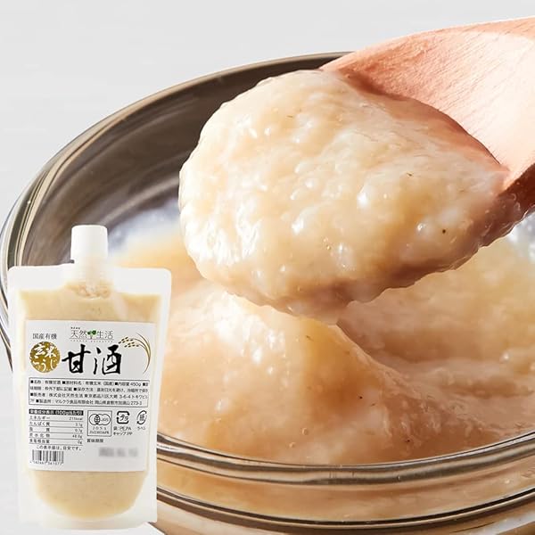玄米甘酒【特別栽培米コシヒカリ、湧水使用】濃縮タイプ500ml×10本 Amazon | 萩原農場の あま酒 砂糖不使用 無添加 特別栽培米で