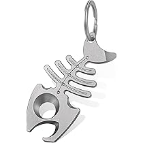 Amazon | munkees トカゲ栓抜き キーチェーン 2個パック アルミキー