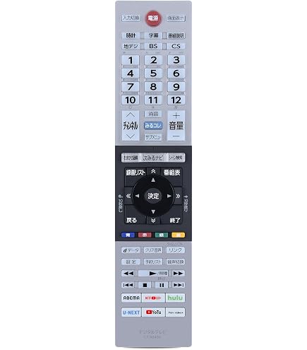 Amazon.co.jp: テレビリモコン CT-90494 for TOSHIBA 東芝リモコン