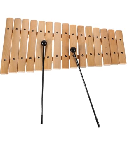 Amazon | ゼンオン 木琴 8音 ZX8K 日本製 バチ付き | 木琴