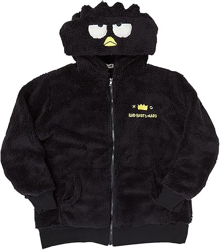 [サンリオ] ジップアップパーカー バッドばつ丸 M-Lサイズ 身長:約154-162cm 265888 Amazon.co.jp: サンリオ(SANRIO) ジップアップボアパーカー バッドばつ