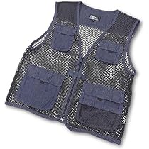 Amazon | メッシュ ベスト メンズ 夏 デニム地のポケットがいっぱい