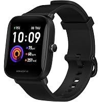 Amazfit Bip S Fitness Smartwatch, 40 Day Battery Life, 10 Sports Modes,  Heart Rate, 1.28'' Always-On Display, Water Resistant, Built-in GPS, Carbon  Black: Smartwatches: Amazon.com.au