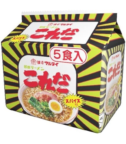Amazon.co.jp: マルタイ 屋台ラーメンとんこつ味5食入 495g×6個 : 食品