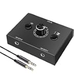 Amazon | LiNKFOR 4ポート オーディオスイッチャー 4入力1出力/1入力4