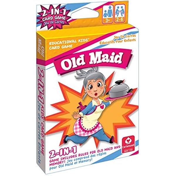 Peaceable Kingdom Old Maid Classic Card Game For Kids 53 Cards With Box Amazon Sg Toys