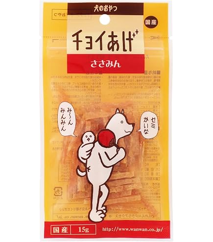 Amazon | わんわん チョイあげ ささみん 15g | チョイあげ