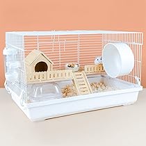 アクリルケージ 小動物用　ケージセット ハムスターハウス　クリア 61qv2bZDxAL._AC_UL210_SR210,
