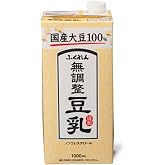 ふくれん 国産大豆無調整豆乳 1L ×6個