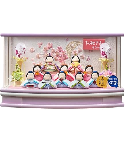 Amazon | 雛人形 リュウコドウ ひな人形 おしゃれ かわいい おひなさま