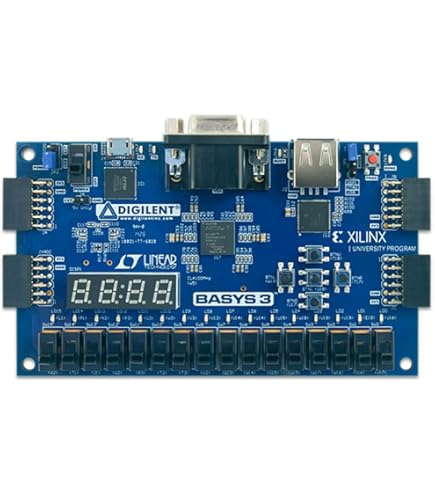 Amazon.co.jp: Digilent Basys 3 Artix-7 FPGA トレーナーボード