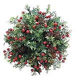 エルアーツ クリスマス オーナメント コーンリース 直径23cm E8911-00