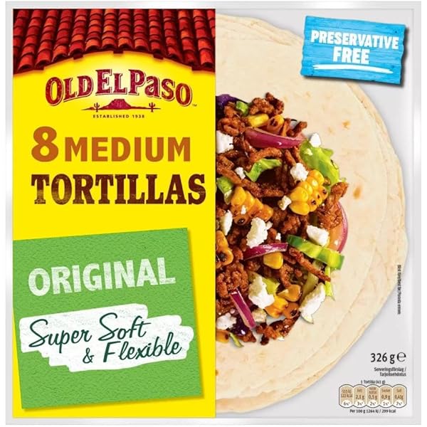 Amazon.co.jp: Old El Paso Flower Tortilla 11.6 oz (326 g