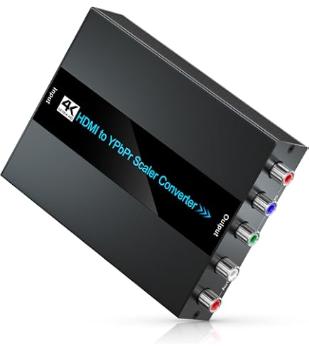 コンポーネントtoHDMI変換コンバーター Amazon | テック HDMI/コンポーネント変換コンバーター THDMIYP2