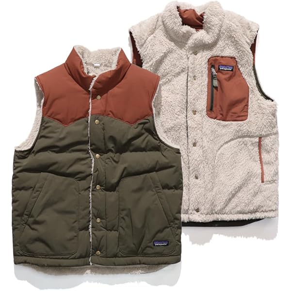 Amazon | [パタゴニア] 27588 メンズ・リバーシブル・ビビー・ダウン