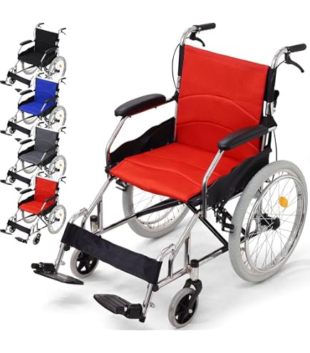Amazon | iimono117 車椅子 軽量 コンパクト 自走介助 車いす 車イス