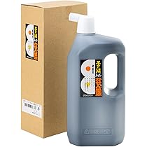 Amazon | 墨運堂 墨汁 スーパーかせん墨液 1.0L 13407 | 墨