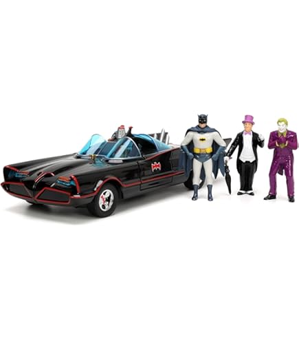 バットモービル オリジナル 1966 GC ミニカー ダイキャスト MC0085 The solid feel that only die-casting can provide is