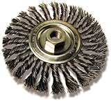US Forge 1103 Wire Wheel Brush Stringer .020 Wire, 6-Inch by 1/2-Inch by 5/8-Inch-11 [並行輸入品]