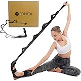 【認定理学療法士が推薦】SONITA レッグストレッチャー ストレッチ ヨガストラップ ストレッチバンド 【自宅で本格ストレッチ】
