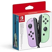Joy-Con Pair (Pastal Purple/Pastal Green) (Nintendo Switch