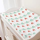 Carousel Designs Coral and Teal Arrows Changing Pad Cover by Carousel Designs