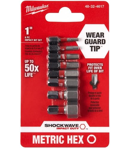 Bondhus 11099 BIX9MM Bit-Set – 9-teilig, 2-12 Mm, Mit ProGuard Finish, Winkeleingängig Für Hand- & Elektrowerkzeuge