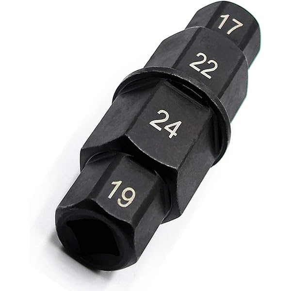 Amazon.co.jp: 六角車軸工具 六角車軸スピンドルアダプター スピンドル  