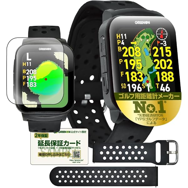 Voice Caddie A3 2023 GPS ゴルフウォッチ ブラック