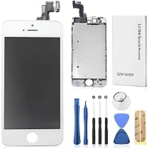 Amazon.co.jp: SZM iPhone 5S 修理交換用フロントパネルセット