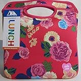 Arctic Zone Neoprene Insulated Lunch Bag (Fuchsia Floral) [並行輸入品]