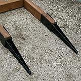 木製アーチ用埋め込み金具　UB5030(SST)
