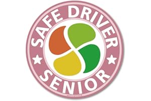 【マグネット】高齢者マーク マグネットステッカー ／シルバーマーク もみじマーク もみじまーく しるばーまーく おしゃれ かわいい 高齢者ステッカー 安全運転 敬老の日（en/ピンク)