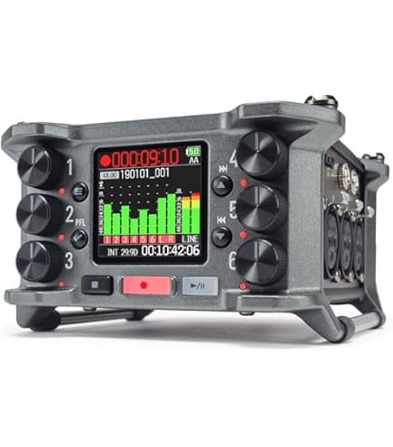 ZOOM F6 マルチトラックフィールドレコーダー Amazon | ZOOM (ズーム) 6chフィールドレコーダー F6