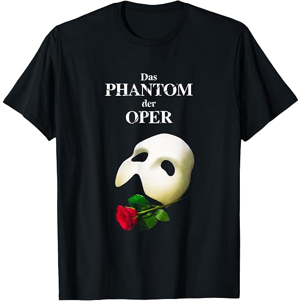 Amazon | オペラ座の怪人 ロゴ Tシャツ | Tシャツ・カットソー 通販