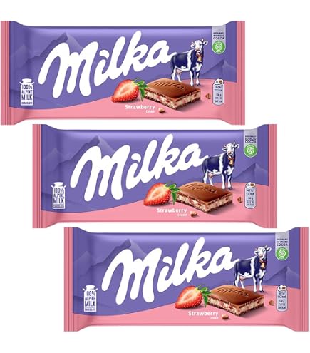 Amazon | ミルカ チョコレート ハッピーカウ 100g 3個セット