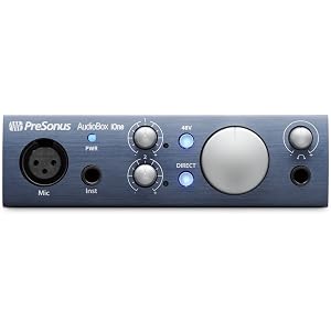 PreSonus オーディオインターフェイス AudioBox iOne [Studio One Artist 付属]
