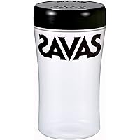 明治 ザバス(SAVAS) プロテインシェイカー (500ml) 黒(ブラック) 1個