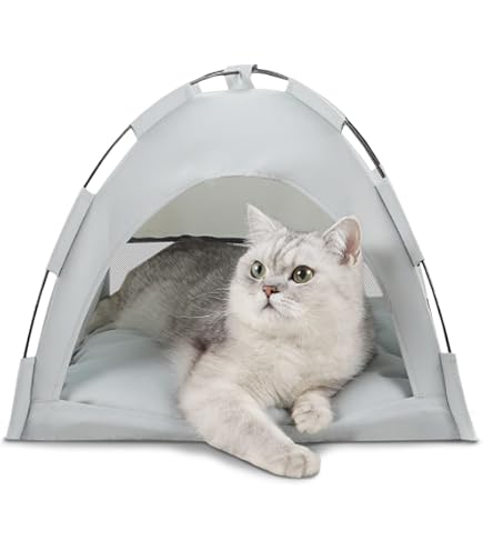 Amazon | カインズ(CAINZ) ペット用テント ティピー グレー | カインズ