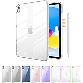 ProCase iPadクリアケース 第11世代 11インチ 第10世代 10.9インチ用 スリム軽量 黄ばみ防止 - クリア | iPad A16, 透明バックカバー, 超薄型軽量, 全機能フルアクセス, 傷防止
