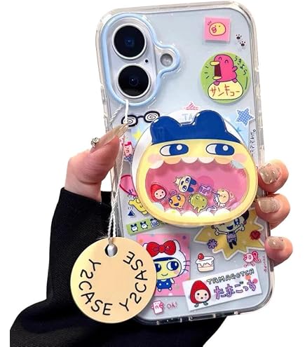 Amazon.co.jp: LUCKCOF ケース For iPhone 16 可愛い クリア