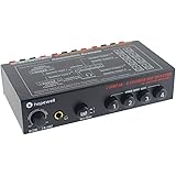 【ヘッドフォン対応】 2in ⇔ 4out スピーカーセレクター / スイッチャー ※プッシュ式ターミナルタイプ 【SP-220S】