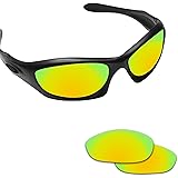 Fiskr 剥がれ防止 Oakley Monster Dog用交換レンズ モンスタードック 偏光レンズ