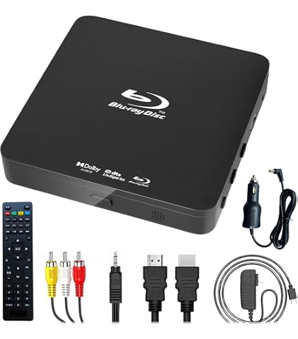 Amazon | ポータブルブルーレイプレーヤー DVDプレーヤー Blu-ray