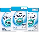 Amazon アレルケア カルピス サプリメント 乳酸菌 60粒パウチ 2 長年の乳酸菌研究 独自のl 92乳酸菌 アレルケア 乳酸菌