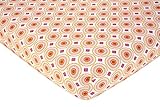 Happy Chic Baby Jonathan Adler Party Elephant Crib Sheet, Pink/Orange/White by Happy Chic Baby Jonat