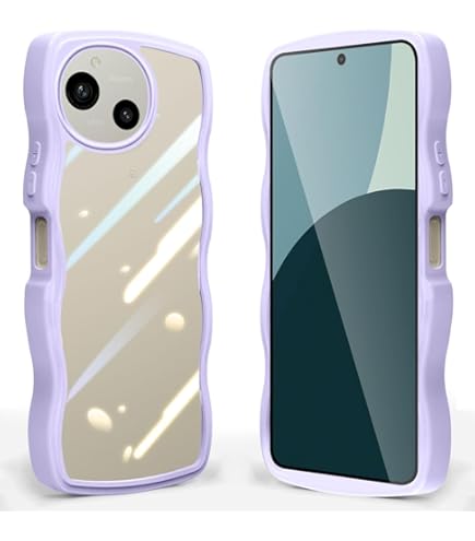 Amazon.co.jp: AQUOS R9 SH-51E ケース クリア 波状フレーム グーグル 